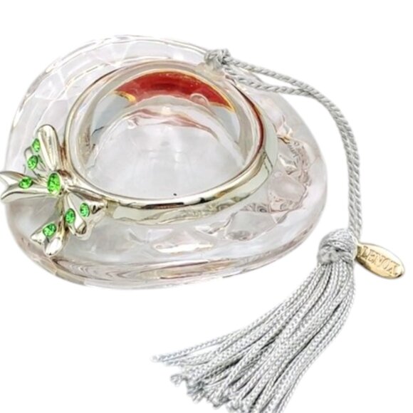 Lenox Crystal Milliner’s Hat Christmas Ornament - Picture 5 of 6